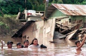 Destrozos del Huracán Mitch, en Nicaragua