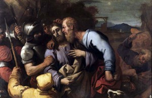 El beso de Judas -Luca Giordano