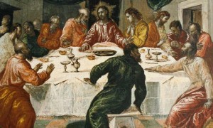 La última cena -El Greco