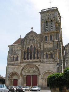 Basílica de Santa María Magdalena, Vezelay, Francia.