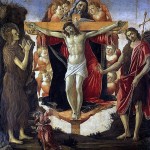 Santísima Trinidad y María Magdalena -Botticelli